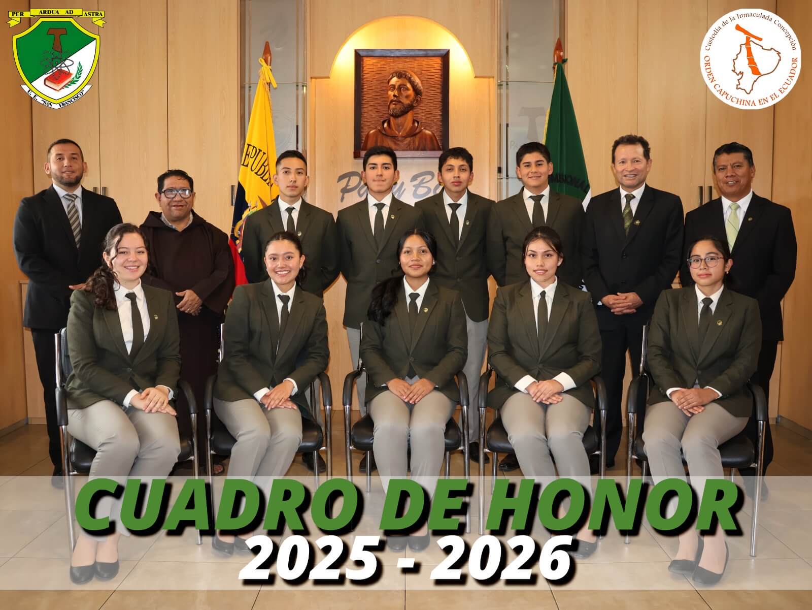 Equipo de fútbol campeón intercolegial